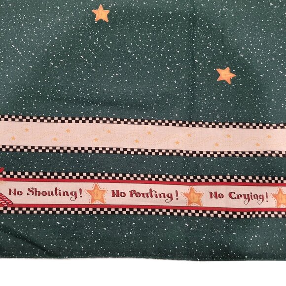 Christmas Fabric Panel Featuring Santa Claus and Reindeer Quilting 57.5 x 51 - Picture 5 of 5